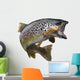 Leaping Trout Wall Decal