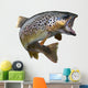 Leaping Trout Wall Decal