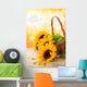 Sunflowers Wooden Desk