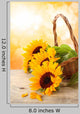 Sunflowers Wooden Desk