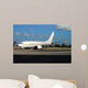 Boeing 737 passenger jet parked at terminal Wall Mural