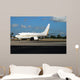Boeing 737 passenger jet parked at terminal Wall Mural