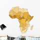 Africa Map Wall Decal