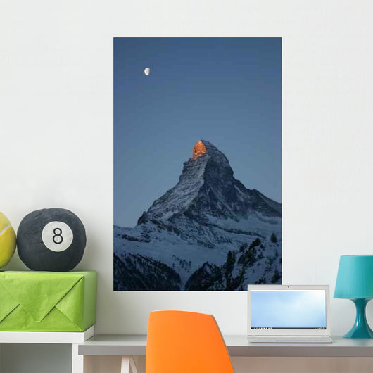 Sunrise Matterhorn Wall Decal