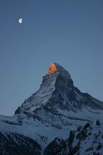 Sunrise Matterhorn Wall Decal