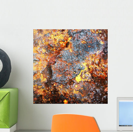 Rusty Metal Background Wall Mural