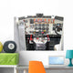 Airplane cockpit Wall Mural