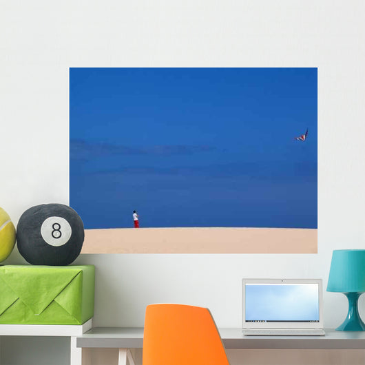 Lenkdrachen Auf Fuerteventura Wall Decal