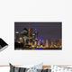 Brisbane City Skyline Wall Decal
