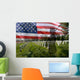 Soldier Silhouette American Flag