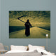 Grim Reaper on the road Wall Mural