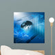 Global financial color charts and graphs Wall Mural