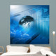 Global financial color charts and graphs Wall Mural