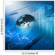 Global financial color charts and graphs Wall Mural