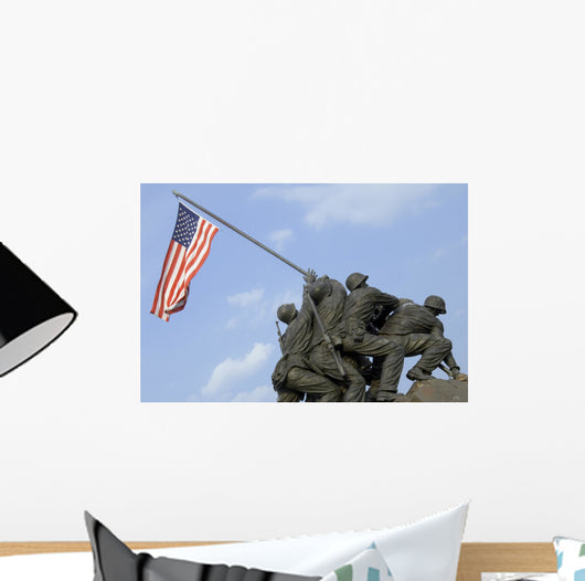 US Marine Corps War Memorial Wall Mural