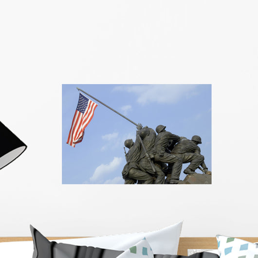 US Marine Corps War Memorial Wall Mural