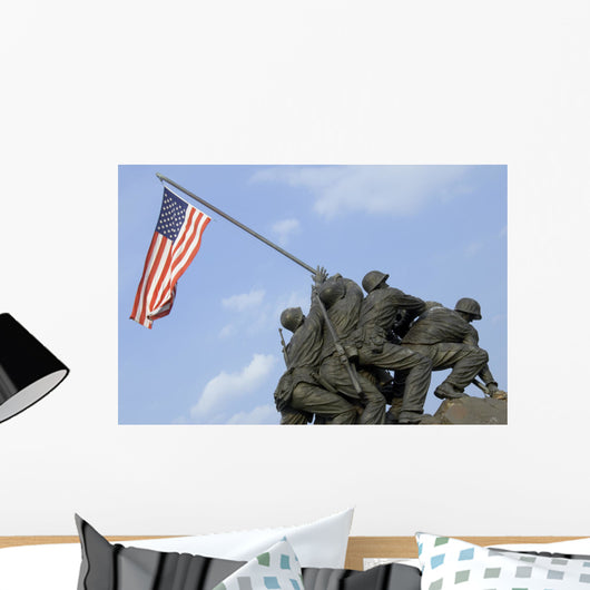 US Marine Corps War Memorial Wall Mural