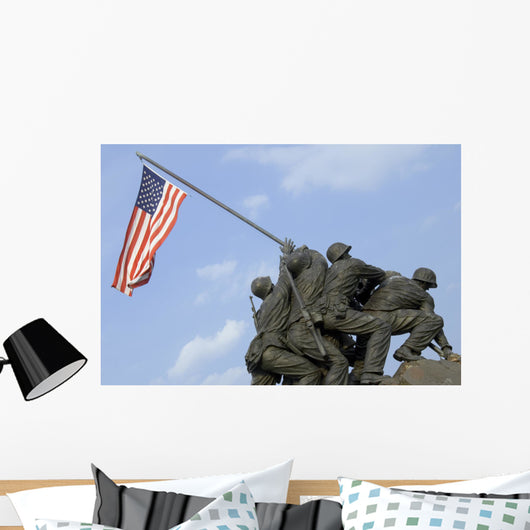 US Marine Corps War Memorial Wall Mural