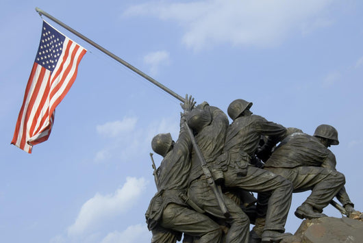 US Marine Corps War Memorial Wall Mural