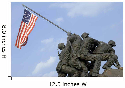 US Marine Corps War Memorial Wall Mural