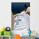Santorini Island and Fira Village in Greece Wall Mural