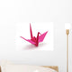 Pink Origami Bird
