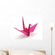 Pink Origami Bird