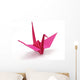 Pink Origami Bird