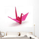 Pink Origami Bird