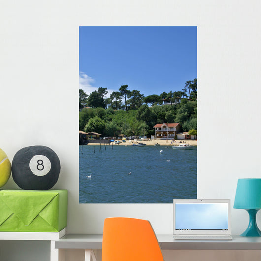 home of the basin of Arcachon Wall Mural