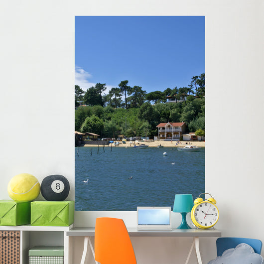 home of the basin of Arcachon Wall Mural