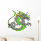 Green Robot Cyborg Dragon
