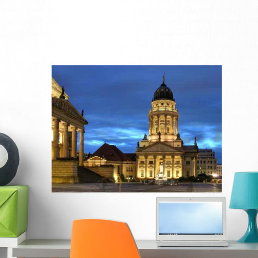 Berlin at Night Wall Decal