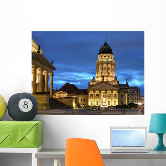 Berlin at Night Wall Decal