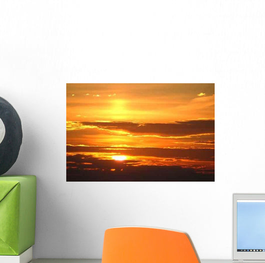 Bronze Sunrise Wall Decal