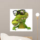 Crocodile and Glasses Wall Decal
