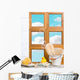 Bathroom Window Wall Mural