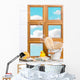 Bathroom Window Wall Mural