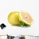 Pomelo or Chinese grapefruit isolated on white Wall Decal