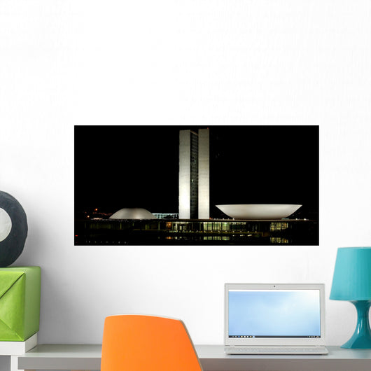 Brasilia Capital Wall Mural