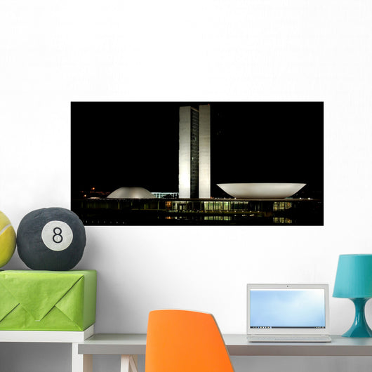 Brasilia Capital Wall Mural