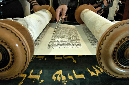 Torah in a Synagogue Wall Mural