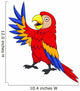 Funnny Parrot Cartoon Wall Decal