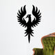 Phoenix bird silhouette Wall Decal