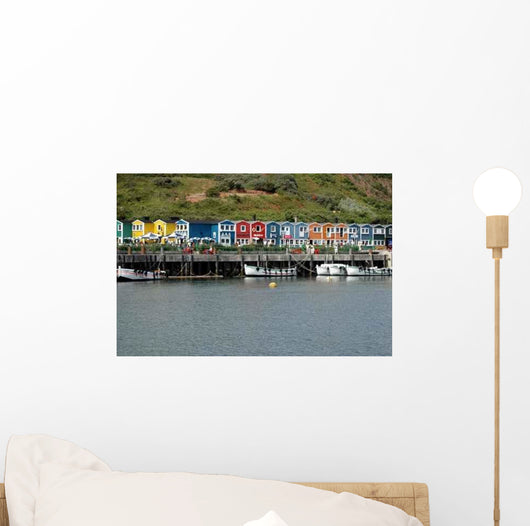 Lobster Shacks Helgoland Wall Decal