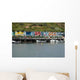 Lobster Shacks Helgoland Wall Decal