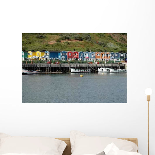 Lobster Shacks Helgoland Wall Decal