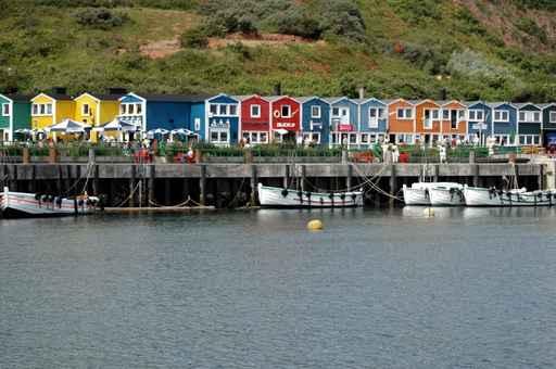 Lobster Shacks Helgoland Wall Decal