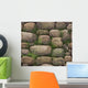 Vector Seamless Texture Stones Wall Decal