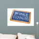french is spoken Wall Decal